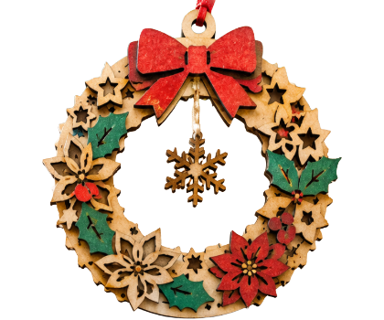 クリスマスリースづくり